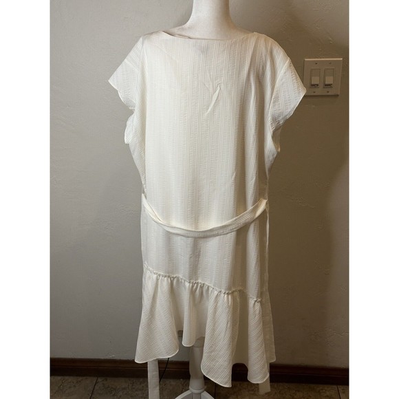 Vince Camuto Sheath Dress With Waist Tie Size 22W BD2432 - Picture 5 of 13